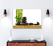 Obraz Spa zátišie s bambusom a kameňmi 1469